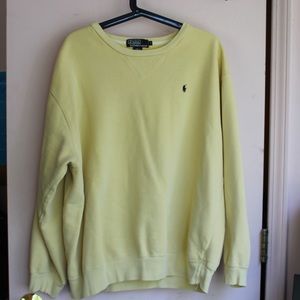Vintage Polo Ralph Lauren Yellow Pullover